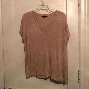 Over sized v neck